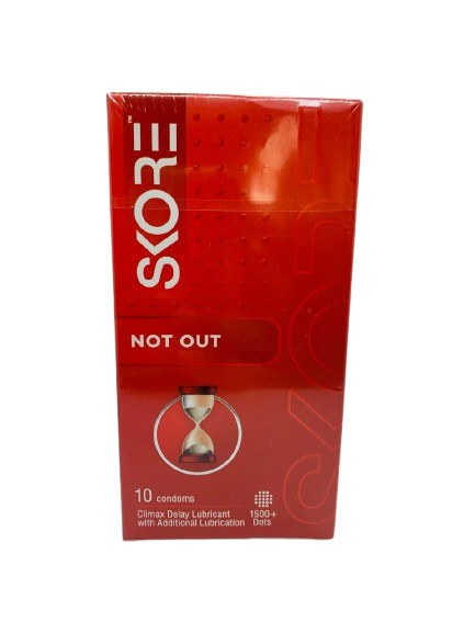 Skore Not Out Climax Delay Condoms (10N)
