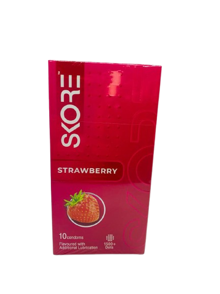 Skore Strawberry Flavored Condoms