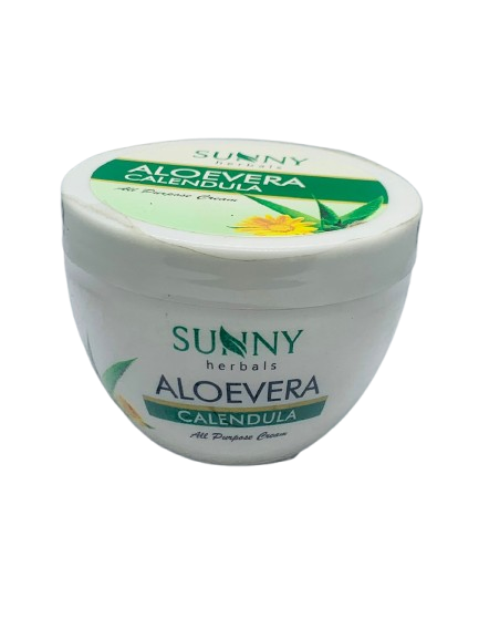 Sunny Herbals AloeVera Calendula - All Purpose Cre